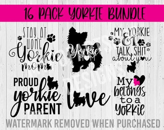 Yorkie Svg Bundle, Dog Svg Bundle, Yorkie Mom SVG, Yorkie Svg, Yorkie PNG, Yorkshire Terrier SVG, Dog Svg, Yorkshire Terrier Shirt