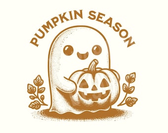 Pompoenseizoen png, pompoen png, spook png, spookshirt, Halloween png, halloweenshirt, herfst png, digitale download, herfst png-ontwerpen, herfstshirt