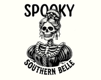 Halloween Png, Halloween Shirt, Yallternative, Skeleton, Skeleton Shirt, Skeleton Png, Digital Download, Spooky, Goth,Gothic,Southern Gothic