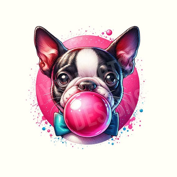 Dog Png, Boston Terrier, Boston Terrier Shirt, Dog lover gift, Sublimation Designs, Dog Lover, Dog Shirt, Cute dog clipart, Dog vector,Dog