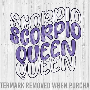 Scorpio Queen Png, Scorpio Queen Svg, Scorpio Png, Scorpio Svg,zodiac