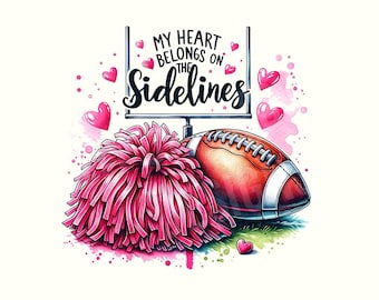 Football Mom Png, Football Mama Png, Football Png, Game day Png, Sport, Digital Download
