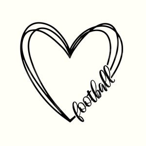 Football Svg, Football Png, Football mom Svg, Football Heart Svg, Football Heart shirt, Sports Heart Svg,Football Mama Svg,Football Mama Png