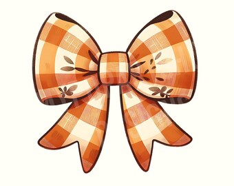 Kokette Herbst Bogen Clipart, Herbst Png, Herbst Clipart, digitaler Download, Herbst Sublimation, Herbst Png-Designs, Herbsthemd, Herbst Png, Schleife Png