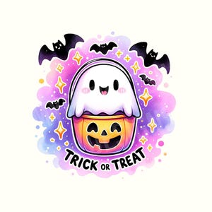 Trick or Treat Png, Ghost Png, Halloween Png, Halloween Shirt, Halloween Clipart,Spooky Vibes,Digital Download,Spooky season Png,Pumpkin Png