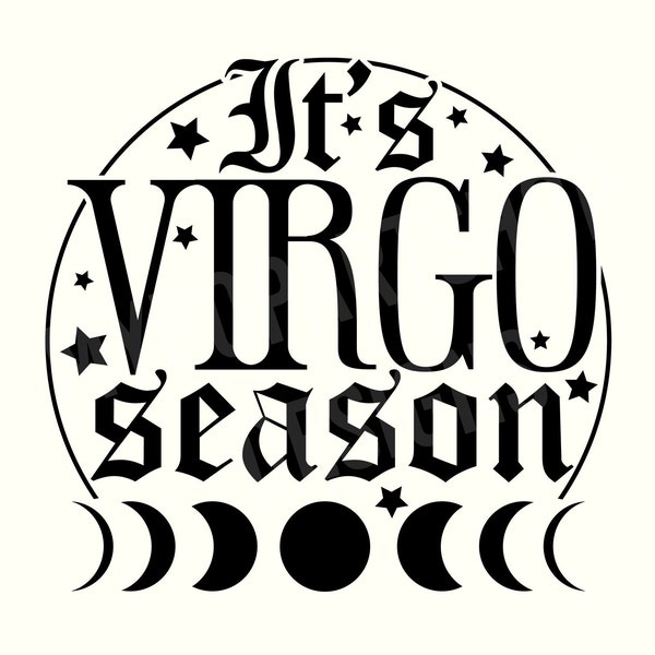 Virgo Png, Virgo Svg, Its Virgo Season, Horoscope Svg, Horoscope Png, Astrology Png, Moon Phase Svg, Witchy Svg, Witch Svg, Star Svg