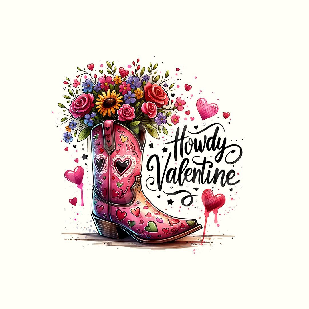 Howdy Valentine Png, Western Valentines Png, Valentines Day Png ...