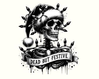 Christmas Png, Gothmas, Creepmas, Gothic Christmas, Spooky Christmas, Skeleton Png, Snarky Christmas, Christmas Png designs,Digital Download