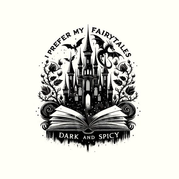 Book Png, Fantasy Png, Digital Download, Reading shirt, Book lover, Bookish, Smut, DarkRomance, Book lovers, Fairytale, Books and dragons