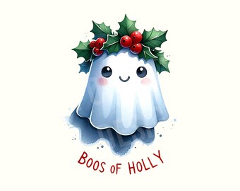 Christmas Ghost, Halloween Christmas Png, Christmas Halloween Png,Spooky Christmas,Halloween Christmas clipart,Ghost Christmas,Christmas Png