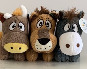 Plush Dog Squeaker Toys