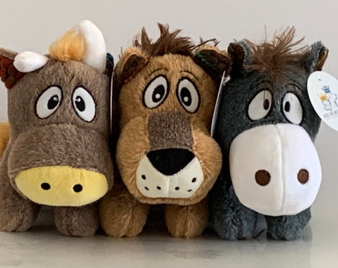 Plush Dog Squeaker Toys