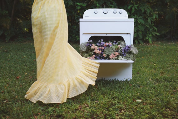 Playing Dress up Yellow Textured Puff Sleeve Dress