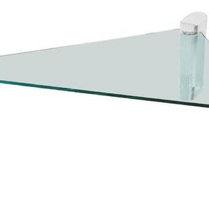 Triangular Lucite Cocktail Table by Karl Springer