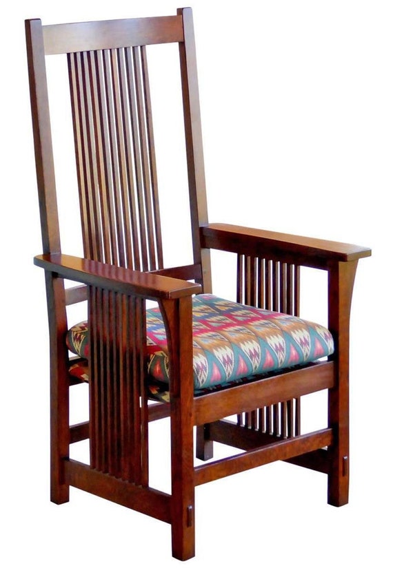 Spindle Armchair by L. J.G. Stickley Etsy UK