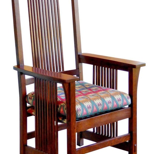 Spindel fauteuil van L. & J.G. Stickley