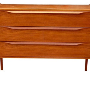 Small Teak Chest of Drawers by Aksel Kjersgaard