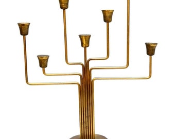 Brass Candelabrum by Holm Sorensen