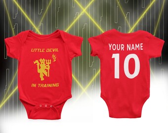 Manchester United Baby Etsy