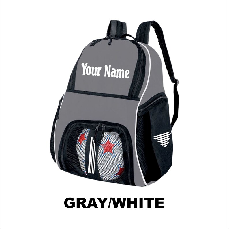 Personalized Volleyball Backpack Kids Sports Backpack Etsy