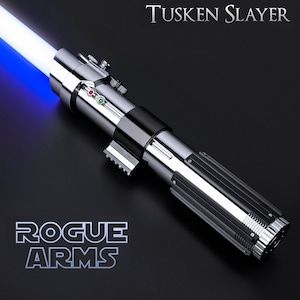 Tusken Slayer Anakin AOTC Lightsaber Neopixel Attack of the Clones RGB led Sound Force FX