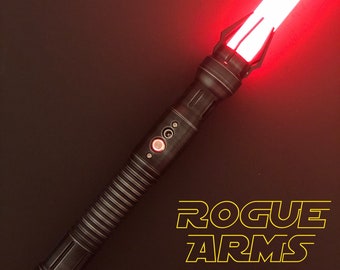 Dark Relic Lightsaber with Blade KOTOR Base Lit LED Neopixel