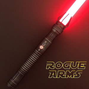 Dark Relic Lightsaber with Blade KOTOR Base Lit LED Neopixel