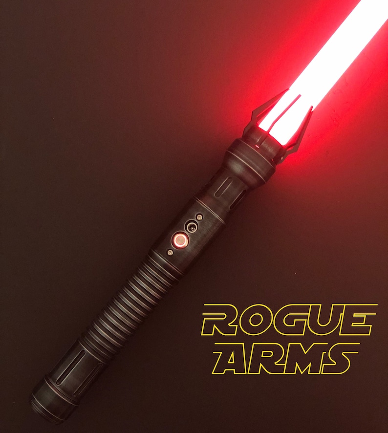 Dark Relic Lightsaber with Blade KOTOR Base Lit LED Neopixel image 1