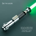 Luke Skywalker Rotj Star Wars Custom Aluminum Lightsaber RGB LED Sound Force FX