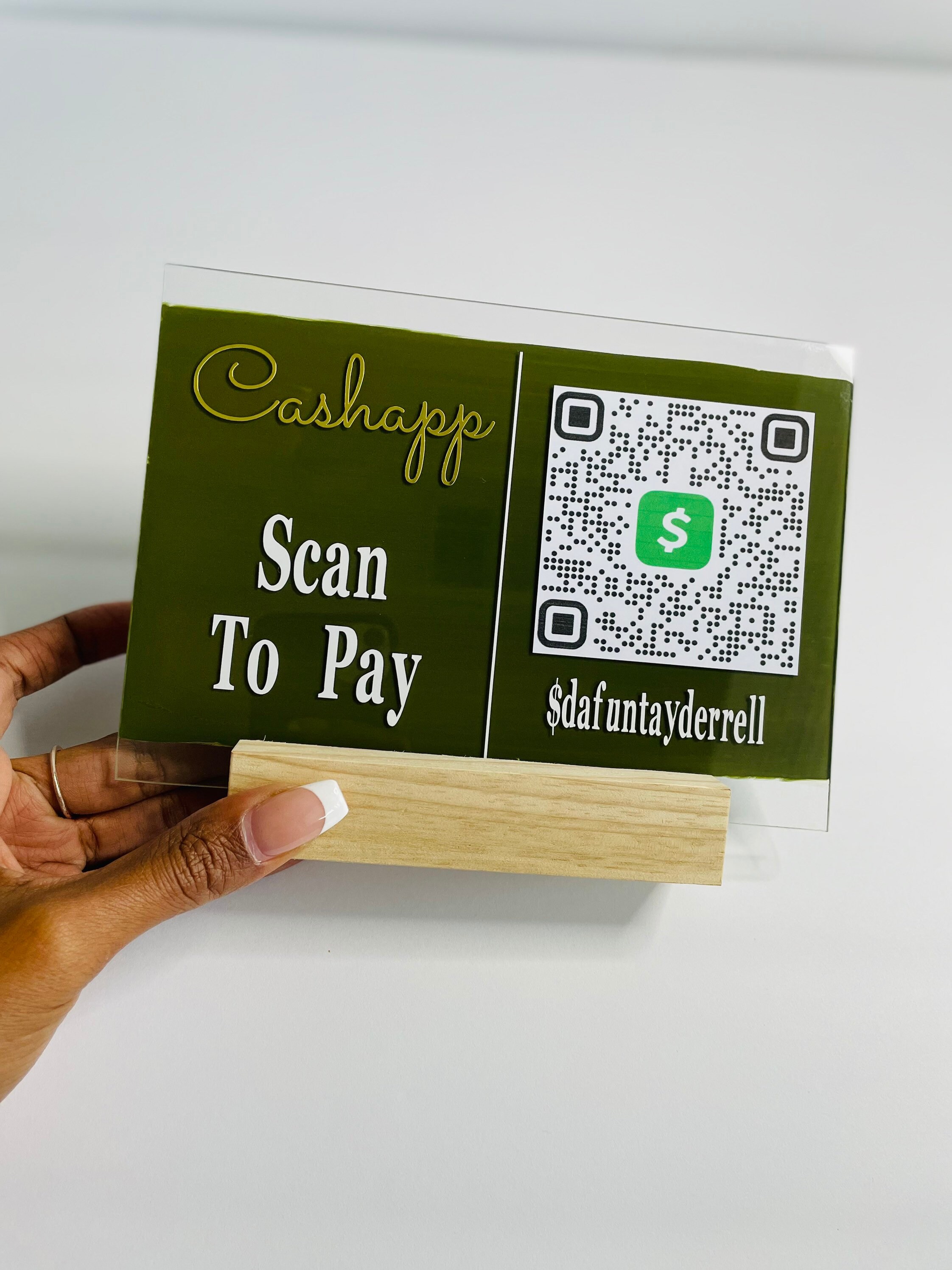 Scan To Pay Sign | Etsy