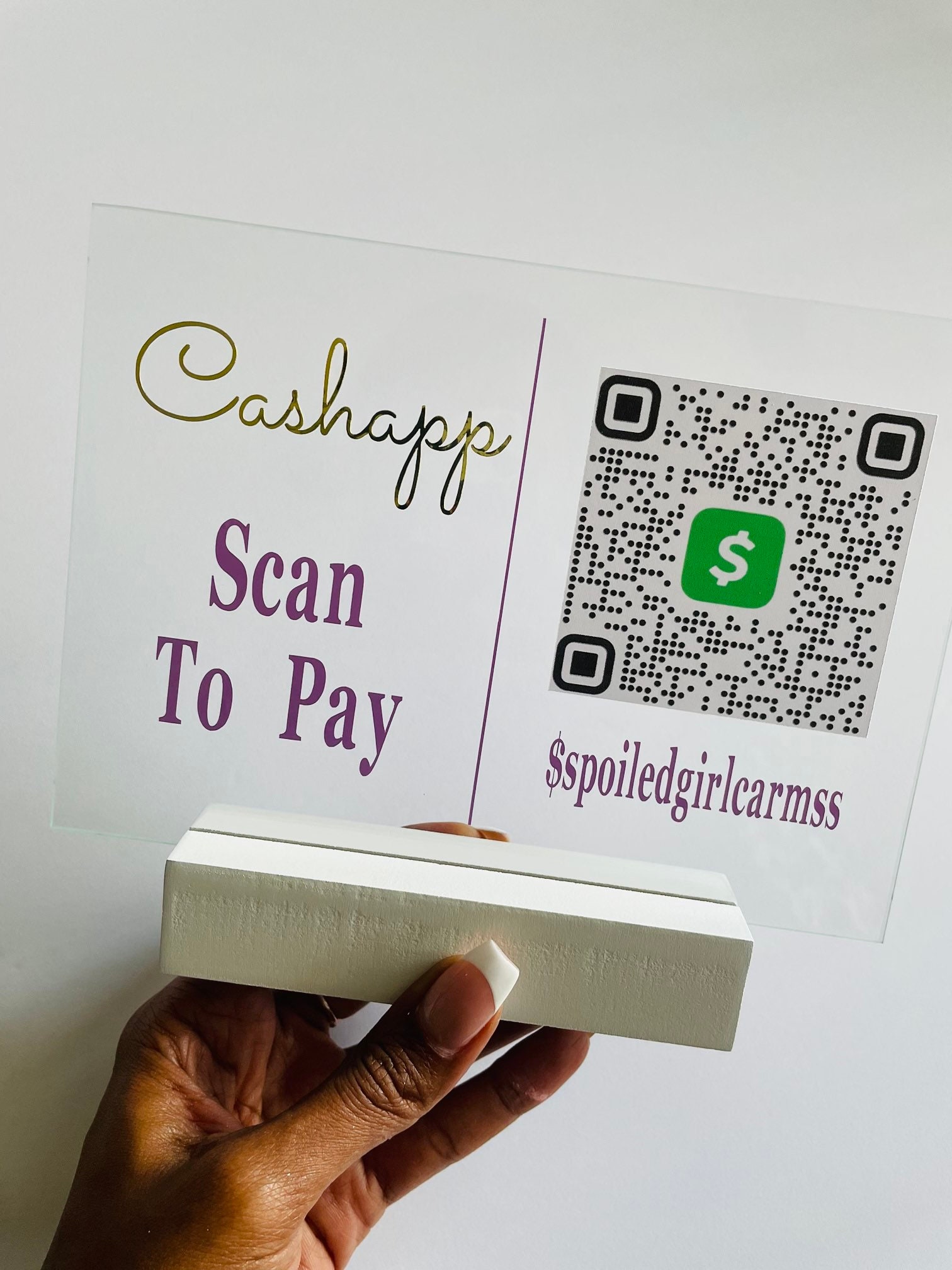 Scan To Pay Sign | Etsy
