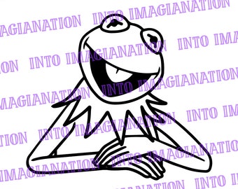 Kermit the Frog | SVG | PNG | PDF | Digital File