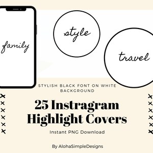 Instagram Highlight Covers