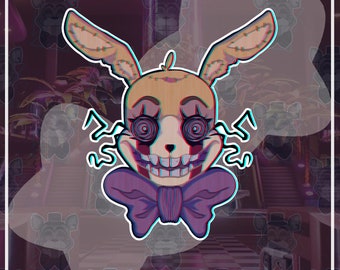 Five Nights at Freddy's: Glitchtrap 4" Die-Cut Sticker