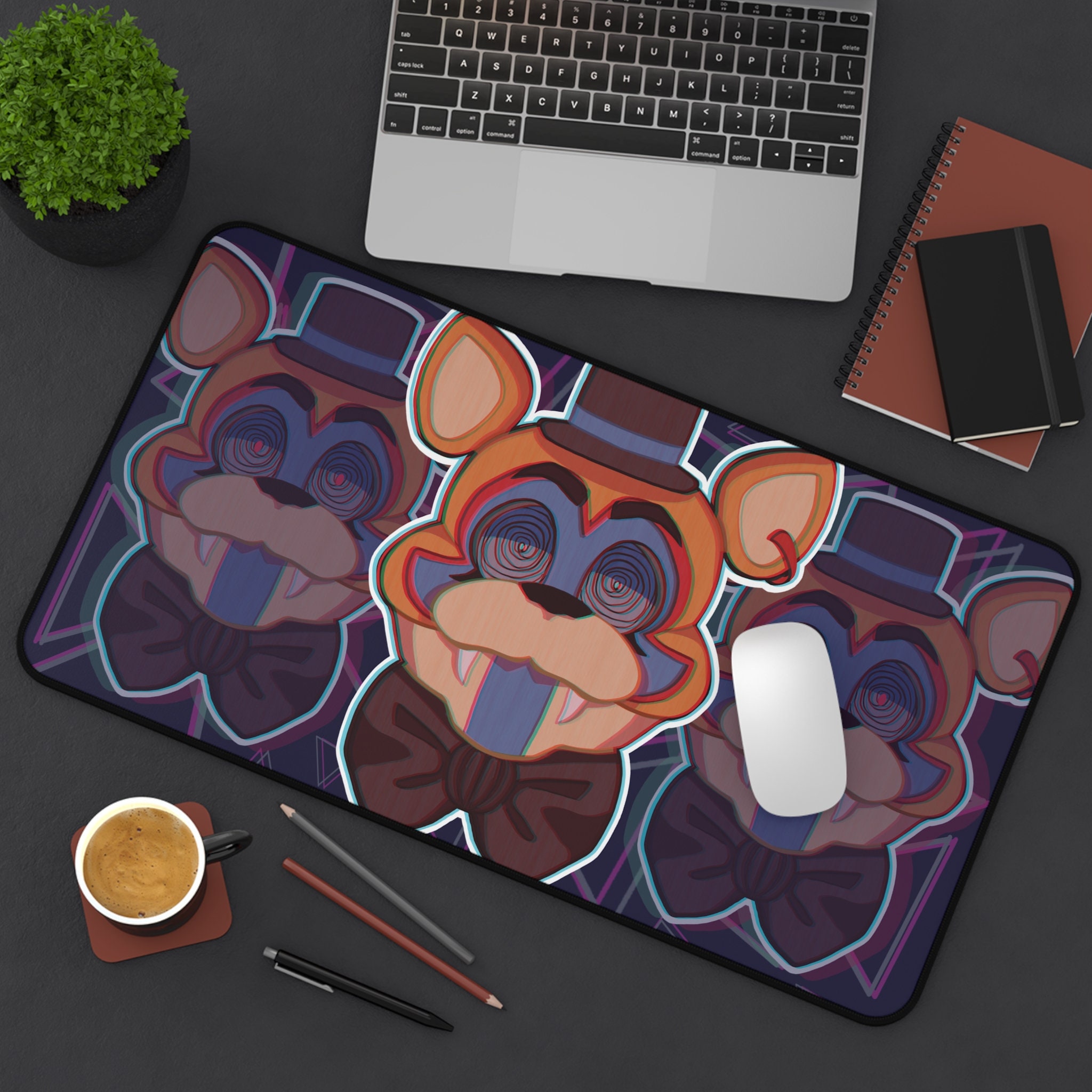 Five Nights At Freddy's Desk Pad & Coaster Set | Free Shipping