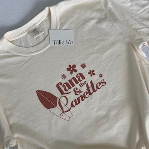 Lana & the Lanettes Tee // Princess Diaries Comfort Colors TShirt