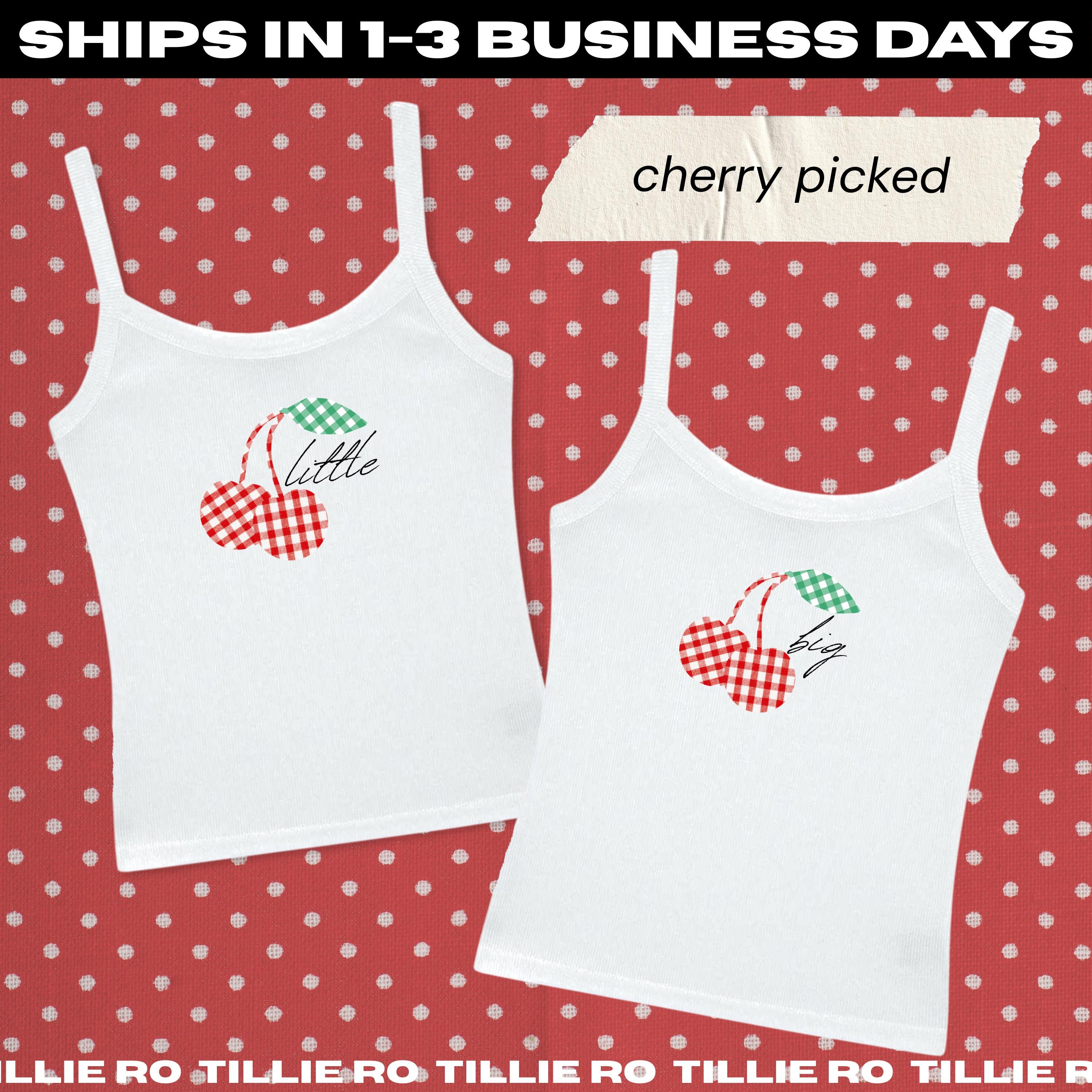 Cherry Crop Tops - Etsy