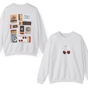 MUSKOGEE MATCHBOX CREW NECK SWEATSHIRT - ASH GRAY main image 1
