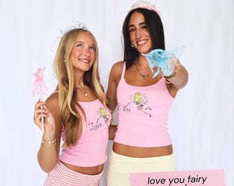 Love You Fairy Much: Big Little Reveal Shirts, Trendy Sorority Baby Tees, Tanks