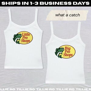 Big & Little Pro Shop Tees // You&#39;re a Catch Fish Reveal Shirts // Trendy Big Little Baby Tees