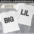 Spot On Big & Little Reveal Shirts // Spotted: My Little, Polka Dot Sorority Reveal Shirts // Trendy Big Little Baby Tees, Tanks
