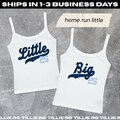 Home Run Big & Little Reveal Shirts // Baseball, Varsity, Sports Sorority Reveal Shirts // Trendy Big Little Baby Tees, Tanks