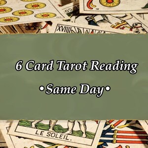 6 枚のタロットカード占い | 当日 | 一般