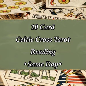Same Day Tarot Reading - Celtic Cross Spread