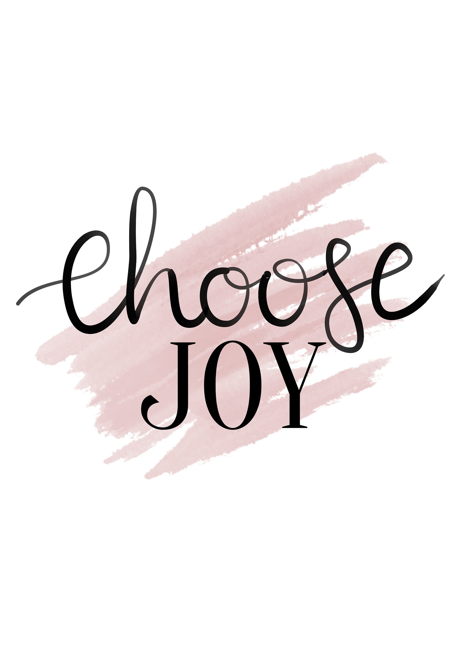 Choose Joy Wall Print Joy Printable Poster | Etsy