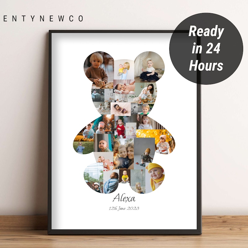 Baby Photo Collage - Etsy