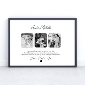 Auntie Definition Print, Auntie gift, Personalised Auntie Picture gift, Birthday gift for Auntie, Christmas Gift Aunt Aunty Print to Gift