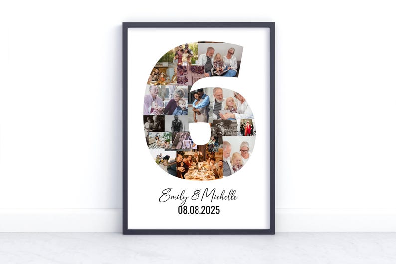 Personalized 6 Months Dating Anniversary Gift for Boyfriend, 6th Month ...