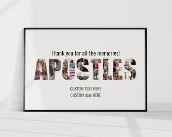 Apostles Photo Collage, Apostle Church Gifts, Apostles Appreciation Gifts, Christian Church Gifts, Religious Gift, Apostles Thank you Gifts