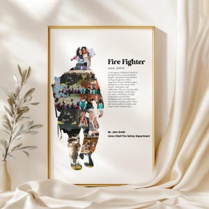 Fireman Firefighter Gift, Firefighter Husband, Firefighter boyfriend, Firefighter retirement, firefighter birthday, new fireman gift ideas